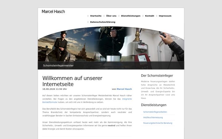 Screenshot of marcel-hasch.de