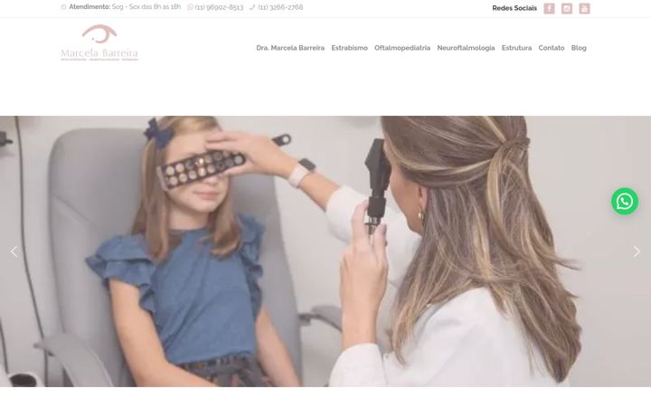Screenshot of marcelabarreira.com.br