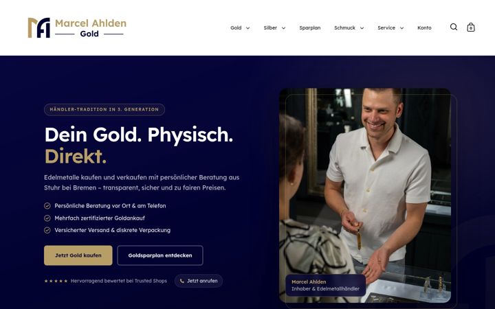 Screenshot of marcelahlden.de