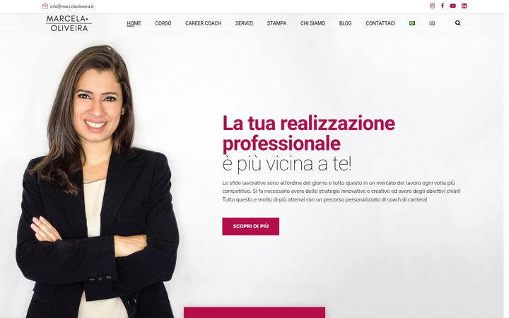 Screenshot of marcelaoliveira.it