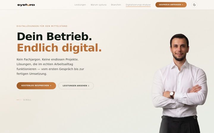 Screenshot of marcelhuesig.de