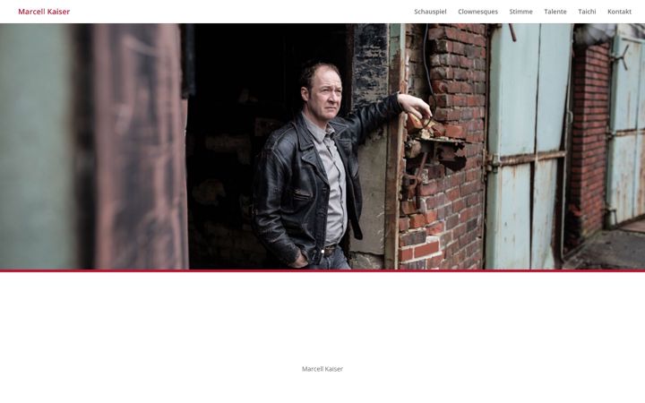 Screenshot of marcell-kaiser.de
