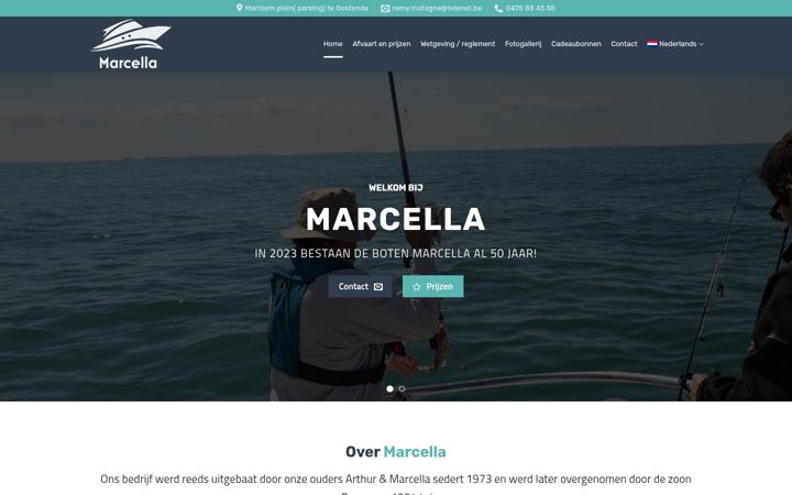 Screenshot of marcella.be