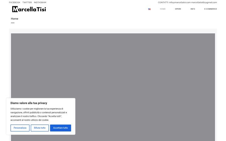 Screenshot of marcellatisi.com