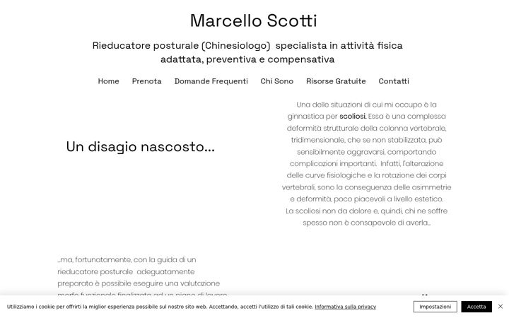 Screenshot of marcelloscotti.it