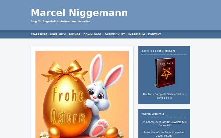 Screenshot of marcelniggemann.bplaced.net