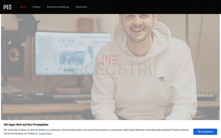 Screenshot of marcelstroh.de