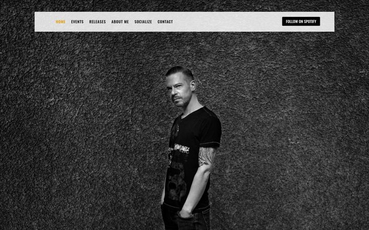 Screenshot of marcelwarren.com