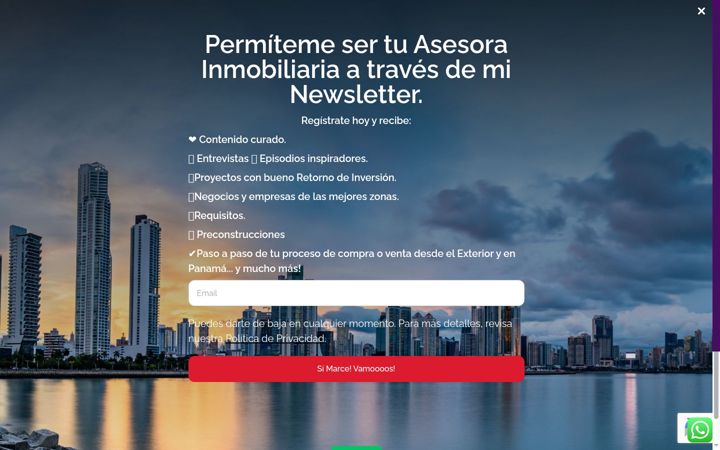 Screenshot of marcemoreno.com