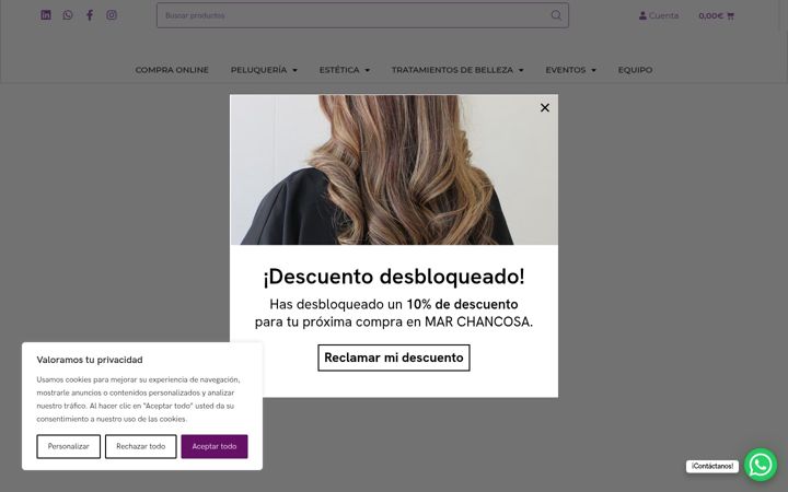 Screenshot of marchancosa.com
