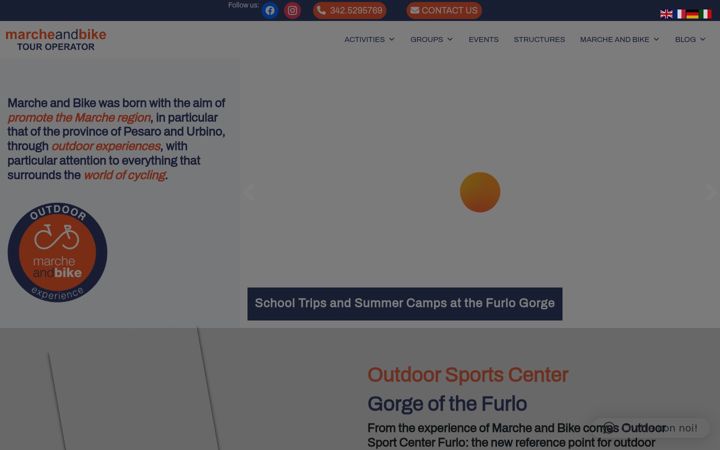 Screenshot of marcheandbike.it