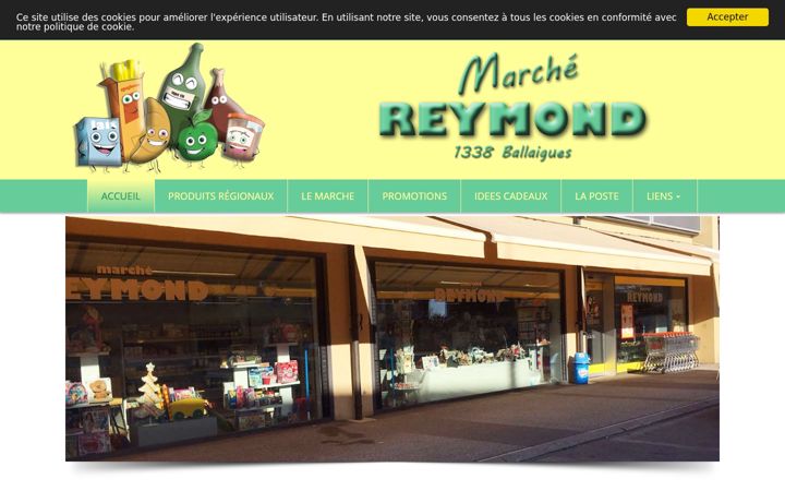 Screenshot of marchereymond.ch