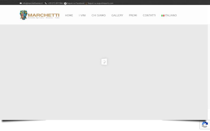 Screenshot of marchettiwines.it