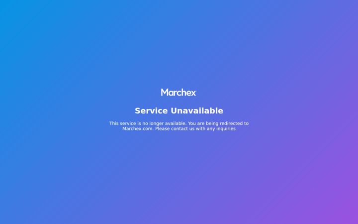 Screenshot di marchex.io