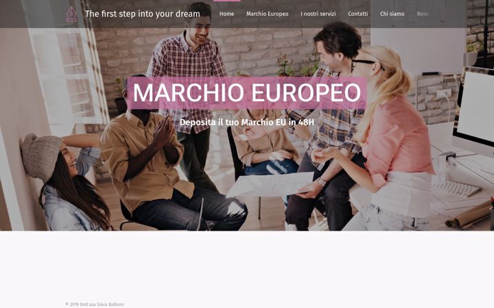 Screenshot of marchioeu.com