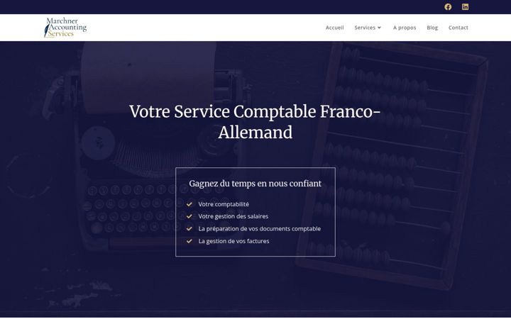 Screenshot of marchner-accounting-services.com