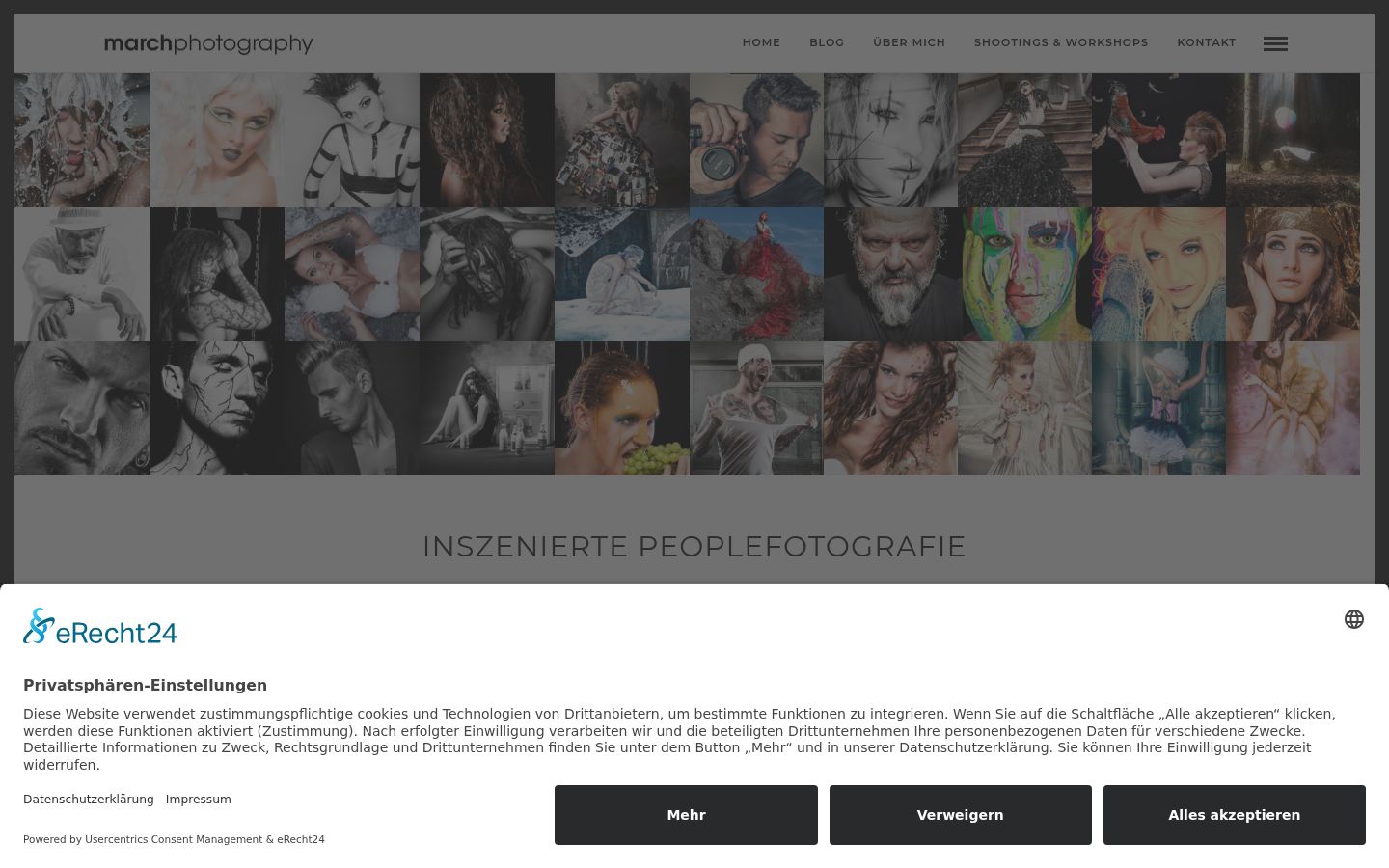 Capture d'écran de la bannière de consentement affichée avant toute interaction
