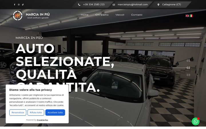 Screenshot of marciainpiu.it