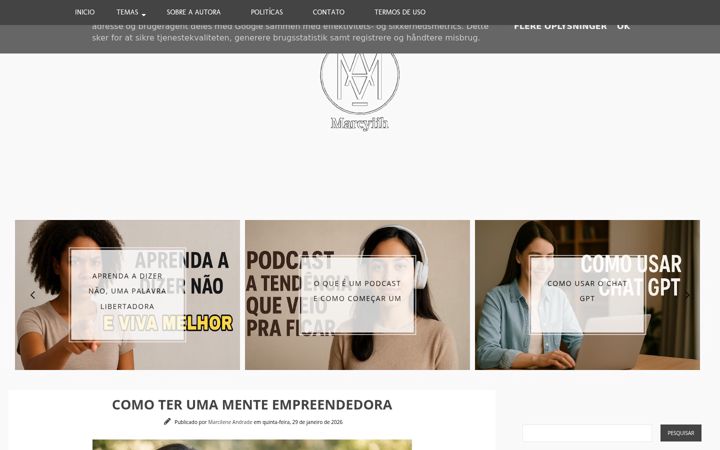 Screenshot of marcilenereall.com.br