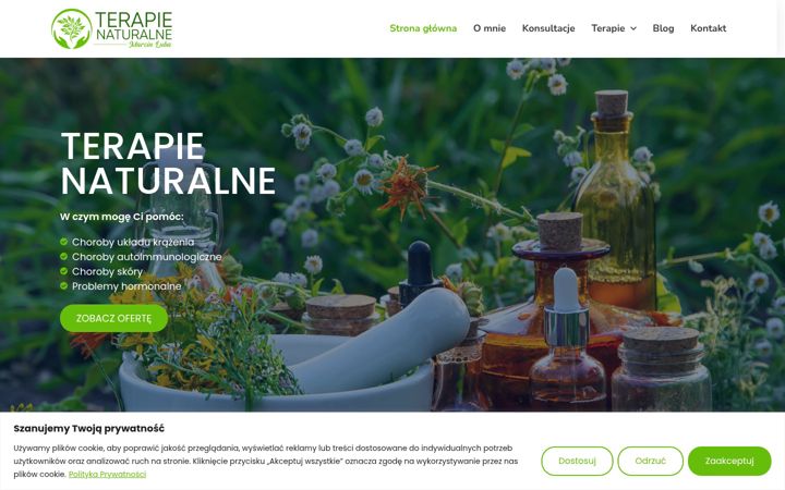 Screenshot of marcinluba.pl