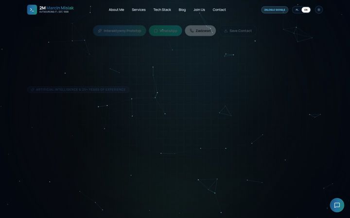 Screenshot of marcinmisiak.pl