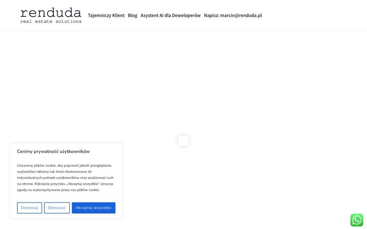 Screenshot of marcinrenduda.pl