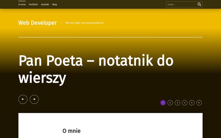 Screenshot of marcinzapala.it