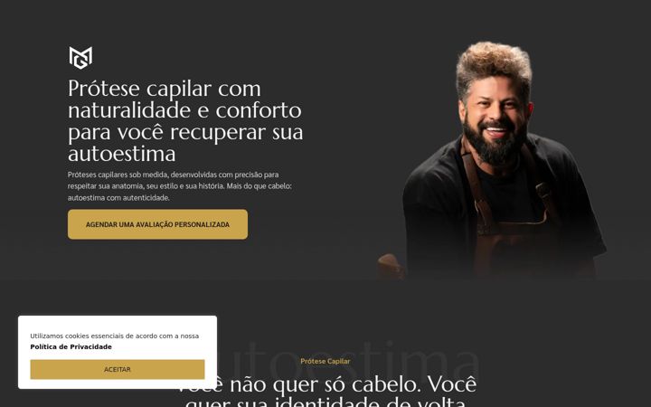 Screenshot of marciogonzalezmundial.com.br