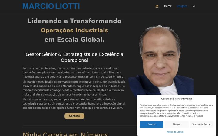 Screenshot of marcioliotti.com.br