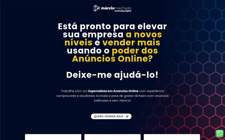 Screenshot of marciomachadodigital.com
