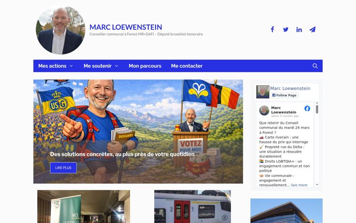 Screenshot of marcloewenstein.be