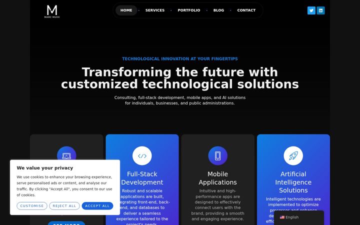 Screenshot of marcmuixi.com