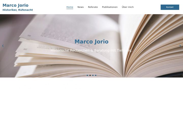 Screenshot of marco-jorio.ch