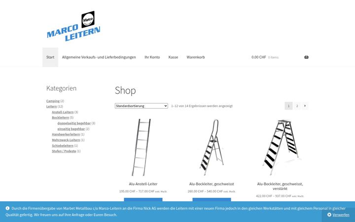 Screenshot of marco-leitern.ch