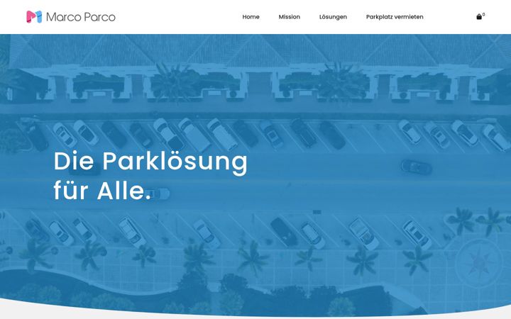 Screenshot of marco-parco.com
