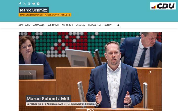 Screenshot of marco-schmitz.de