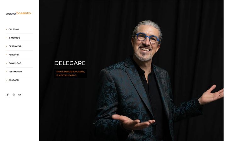 Screenshot of marcobassiato.com