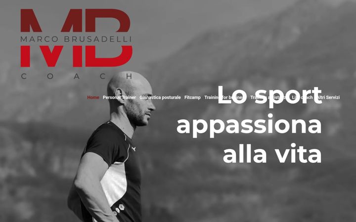 Screenshot of marcobrusadelli.it