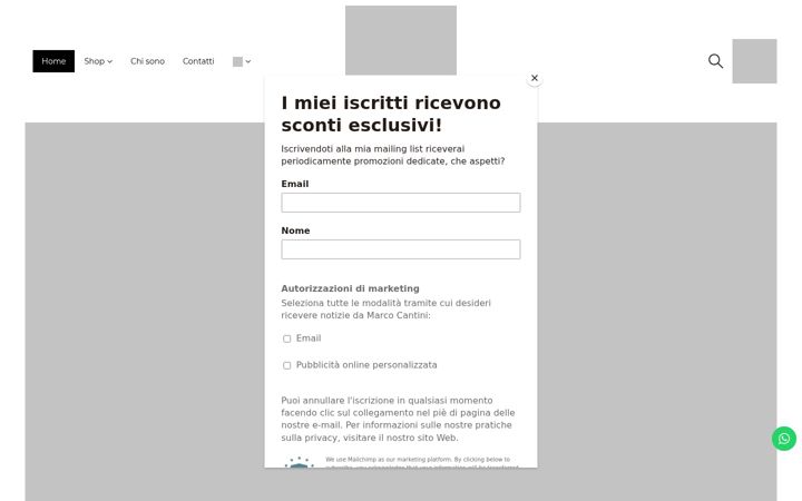 Screenshot of marcocantini.com