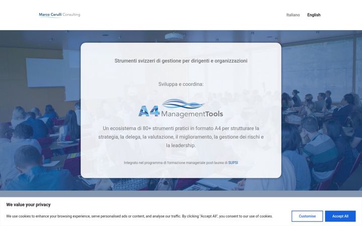 Screenshot of marcocerulliconsulting.com