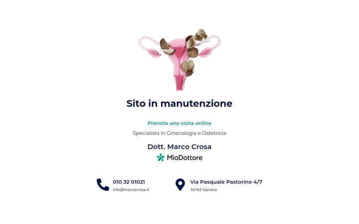 Screenshot of marcocrosa.it