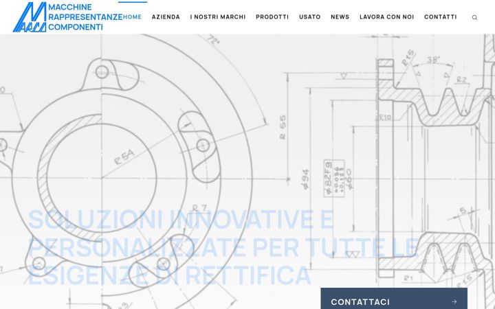 Screenshot of marcofrabetti.it