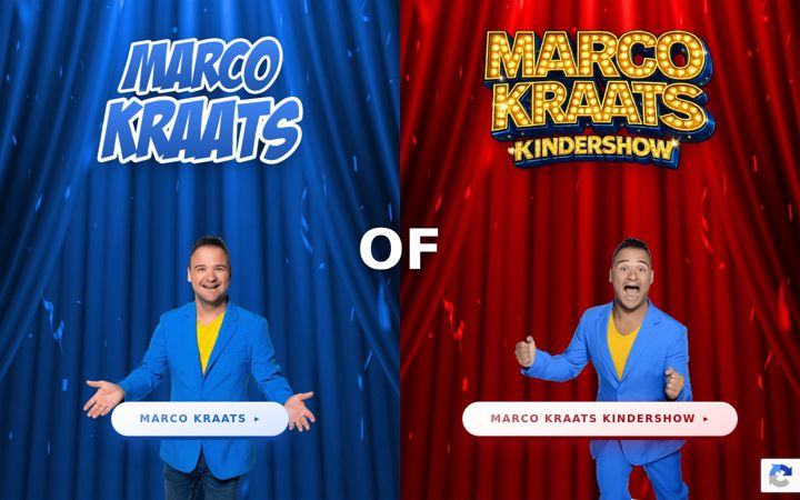 Screenshot of marcokraats.nl