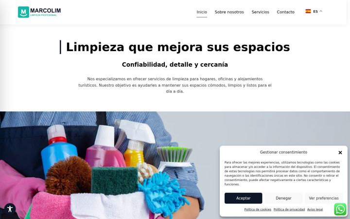 Screenshot of marcolim.com