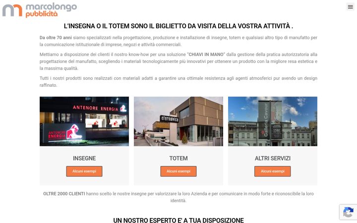 Screenshot of marcolongoadv.net