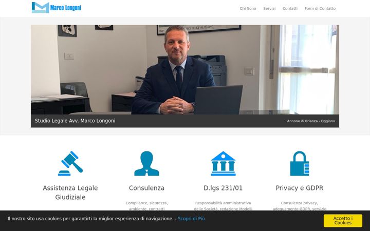 Screenshot of marcolongoni.eu