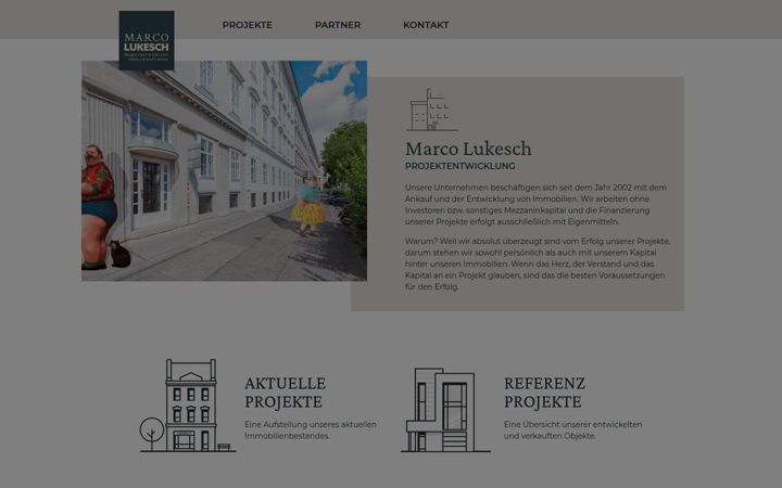Screenshot of marcolukesch.com