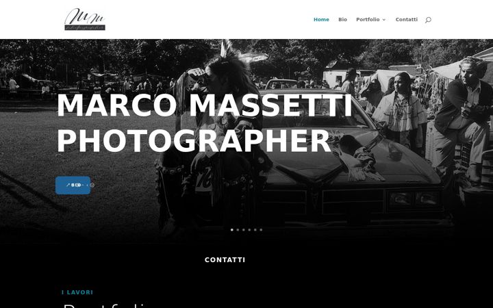 Screenshot of marcomassettiphotographer.com