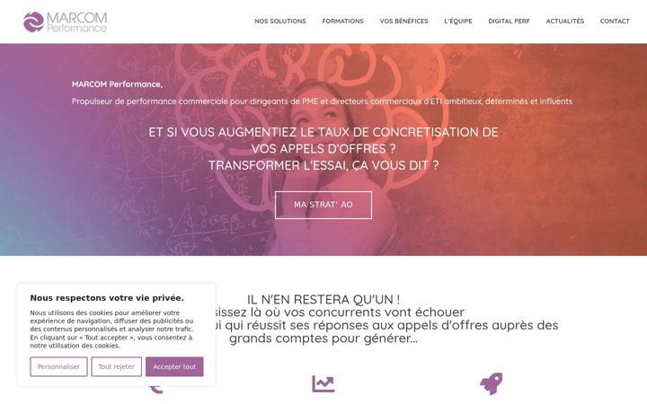 Screenshot of marcomperf.com