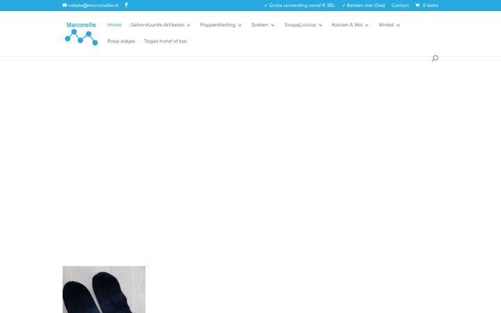 Screenshot of marconellie.nl